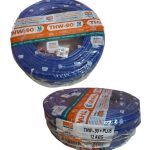 Rollo de Cable THW-90 Plus 450750V 12AWG Indeco Azul 100 Metros
