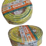 Rollo de Cable THW-90 Plus 450750V 14AWG Indeco AmarilloVerde 100 Metros