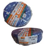Rollo de Cable THW-90 Plus 450750V 14AWG Indeco Azul 100 Metros