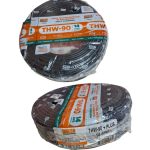 Rollo de Cable THW-90 Plus 450750V 14AWG Indeco Negro 100 Metros