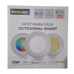 Spot 12W Smart con Octogonal IlumaLed
