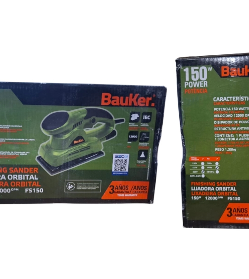 LIJADORA ORBITAL BAUKER